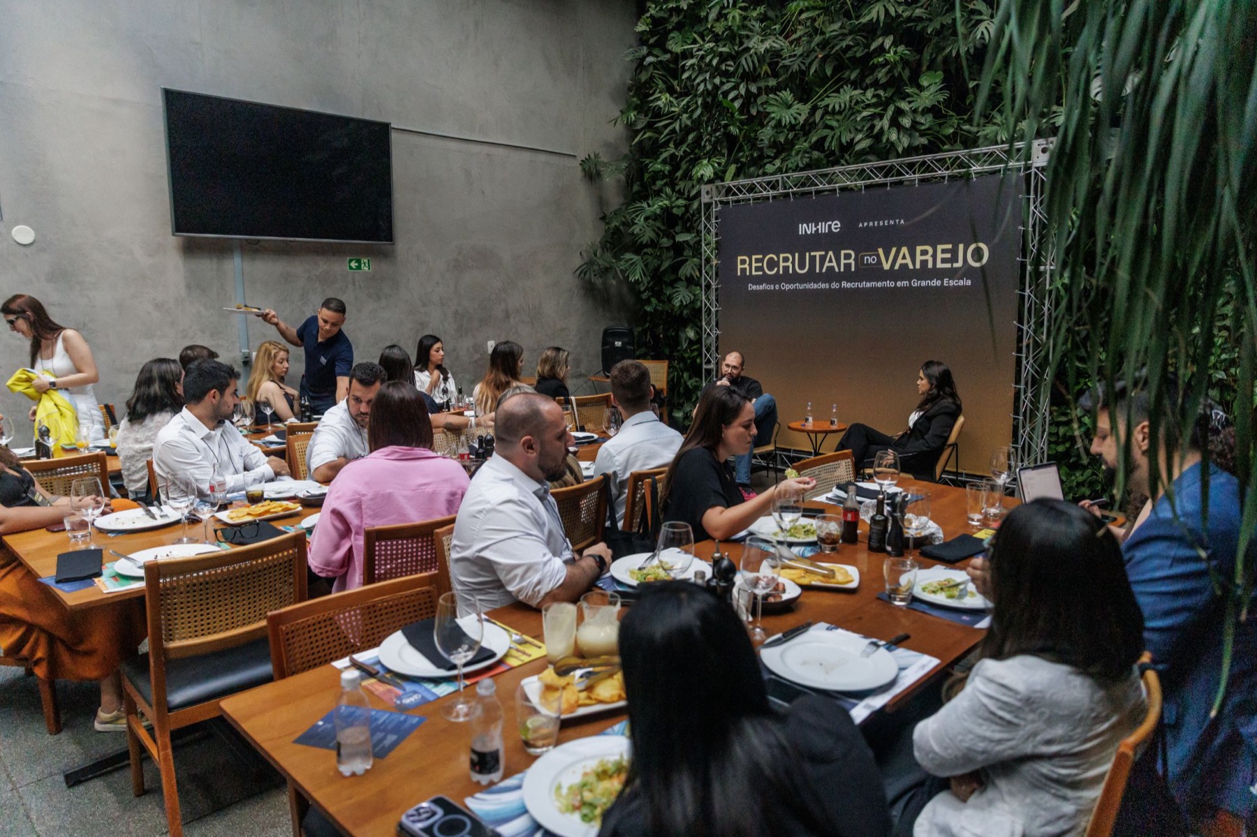 Lideranças de recrutamento reunidas no jantar da 1ª edição